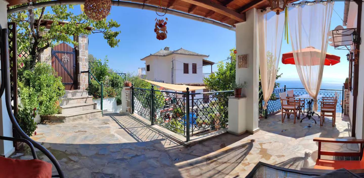 The Pagasetic Balcony - Magestic Sea Cottage Golos Dış mekan fotoğraf