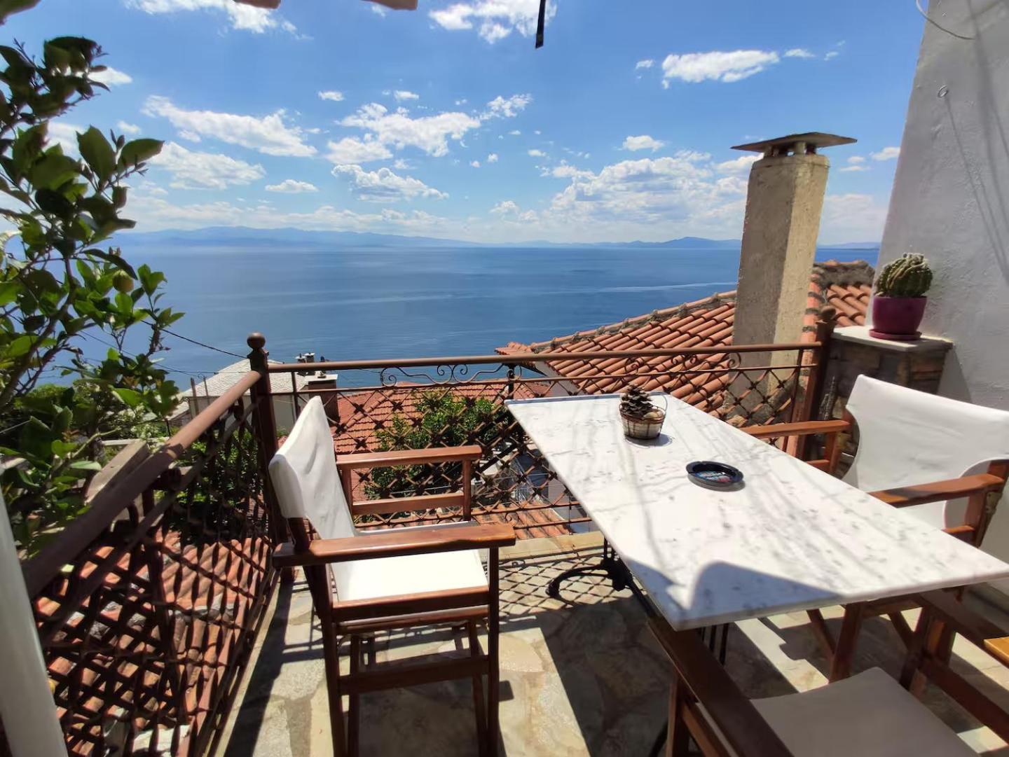 The Pagasetic Balcony - Magestic Sea Cottage Golos Dış mekan fotoğraf